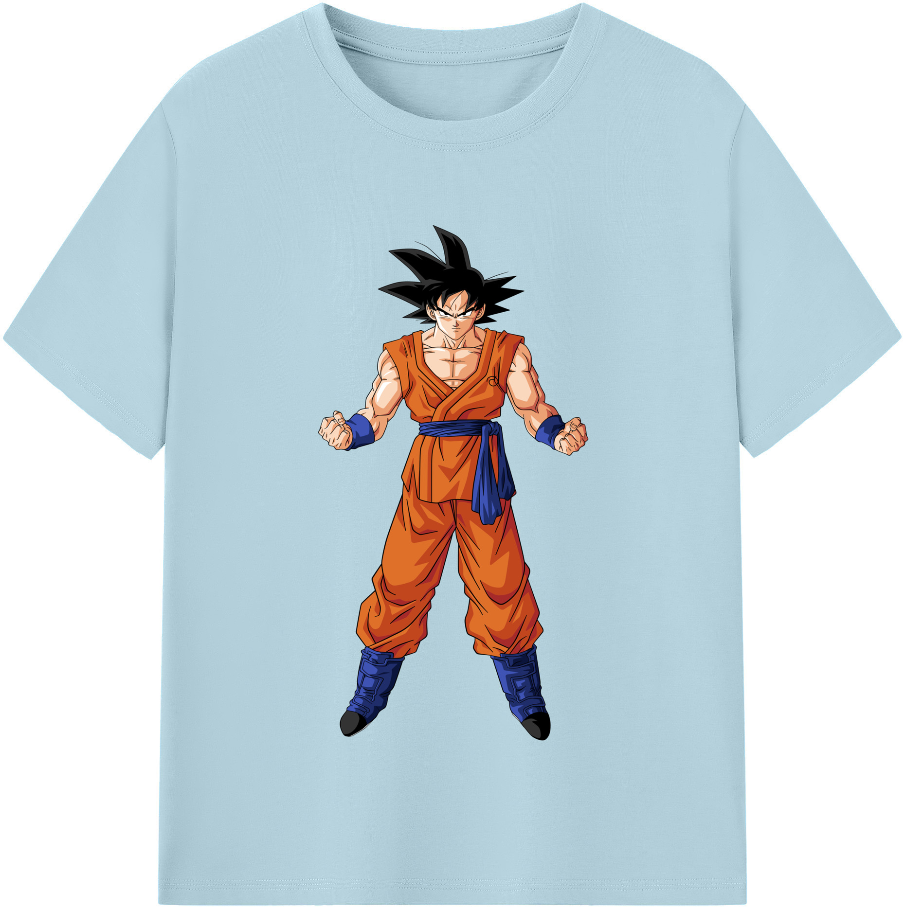 （画像用） ドラゴンボール 孫悟空（そん ごくう）Son Goku カカロット DRAGON BALL Kakarotto 綿100％半袖Tシャツ（フロントプリント）
